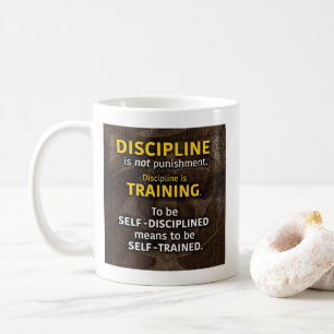 Mug Discipline Est Formation - Exercice Gym Inspiratio