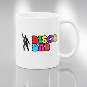 Mug Disco Dad - Un cadeau les années 70 rétro pour pap