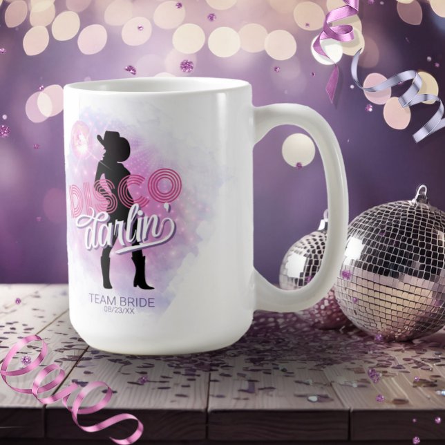 Mug Disco Darlin' Équipe de la Mariée ID928  (Créateur téléchargé)