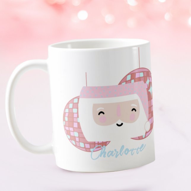 Mug Disco Père Noël Girls Pink Christmas (Créateur téléchargé)