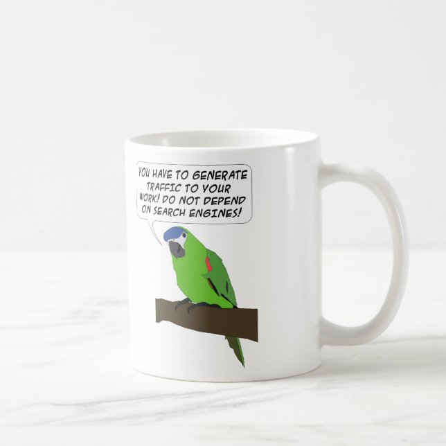 Mug Discours de perroquet (Droite)