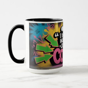 Mug Discours d'encouragement Graffiti - Motivation drô