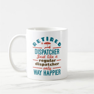 Mug Dispatcher à la retraite 911 Dispatch Retirement H