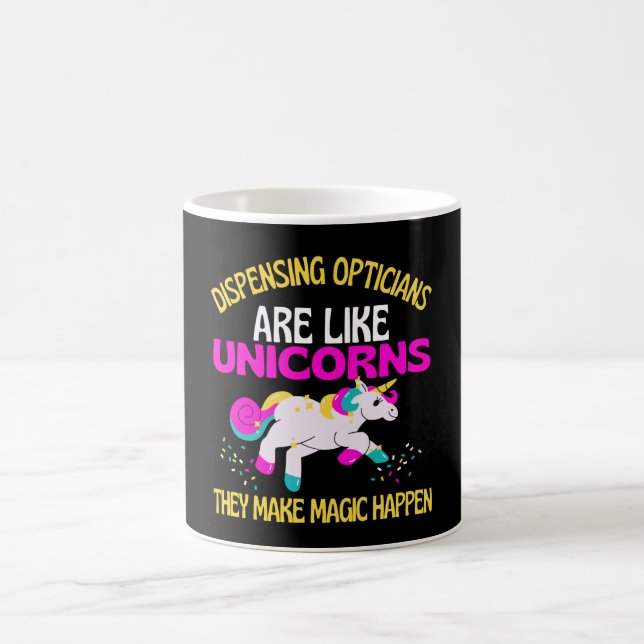 Mug Dispensant Unicorne Optique, Unicorne Magique (Centre)