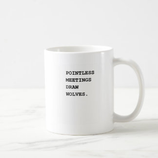 Mug Dispositif d'alerte injustifié de réunions