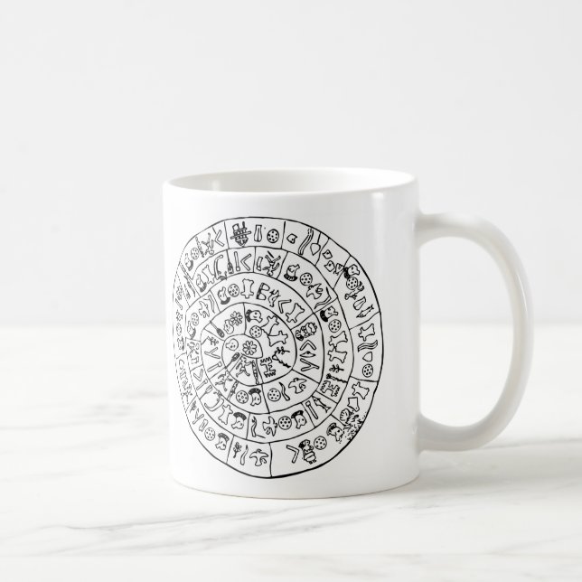 Mug Disque de Phaistos (Droite)