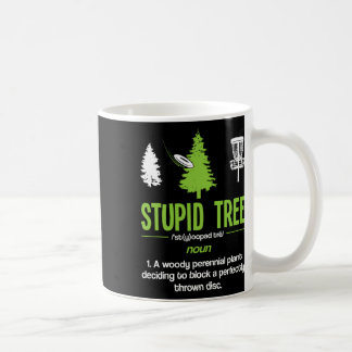 Mug Disque Golf Stupid Arbre Noun Dictionnaire Cadeau