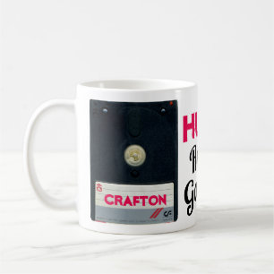 Mug Disquette de jeu Retro personnalisée 3 pouces CPC 