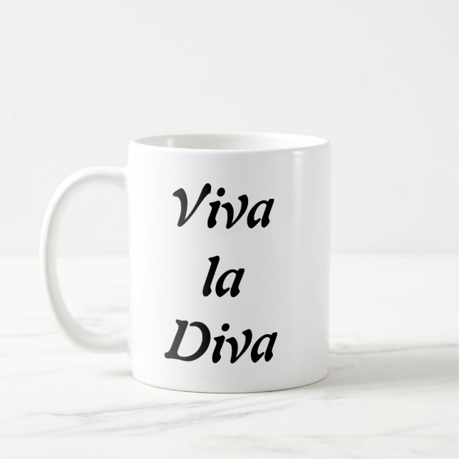 Mug Diva de La de vivats (Gauche)