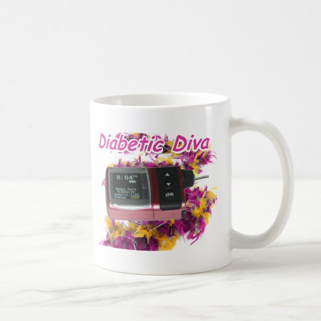 Mug Diva diabétique (Droite)