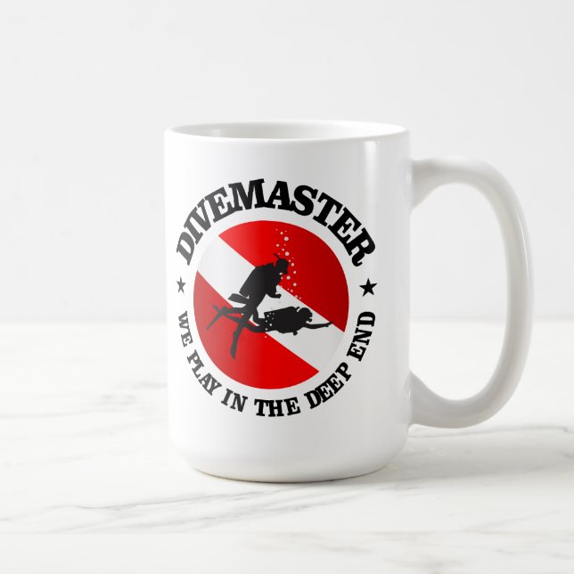 Mug Divemaster (extrémité profonde) (Droite)