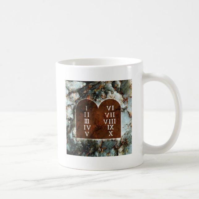 Mug Dix commandements (Droite)
