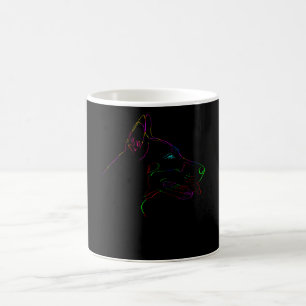 Mug Doberman coloré