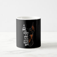 Doberman Dog Dit Un Cadeau Inoffensif