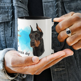 Mug Doberman Pinscher Chien ami loyal