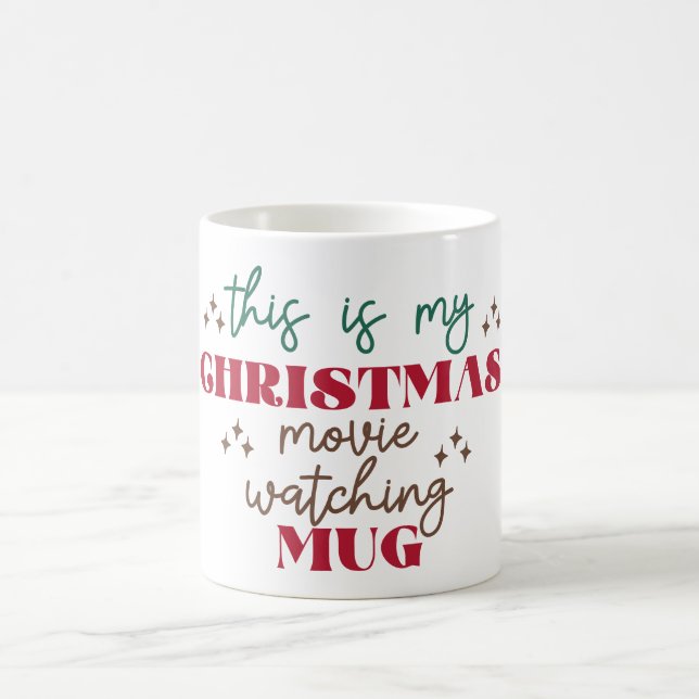 Mug d'observation du film de Noël - Mug de Noël (Centre)