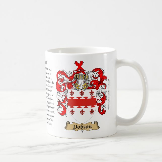 Mug Dobson, l'origine, la signification et la crête (Droite)