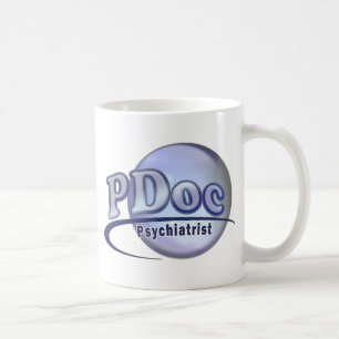 MUG DOCTEUR DE DOCTORAT DE PSYCHIATRY PSYCHIATRIST LOG