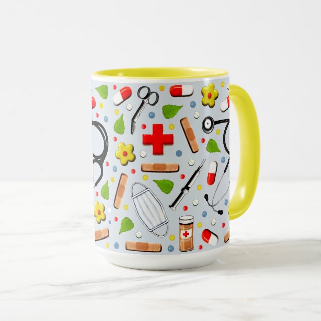 Mug Docteur en médecine (Devant droit)
