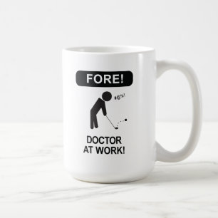 MUG DOCTEUR JOUANT AU GOLF