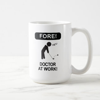MUG DOCTEUR JOUANT AU GOLF