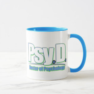 Mug DOCTEUR OF PSYCHOLOGY de PsyD LOGO2