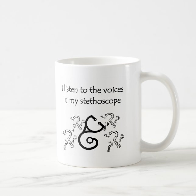 Mug Docteur ou T-shirts et cadeaux drôles d'infirmière (Droite)