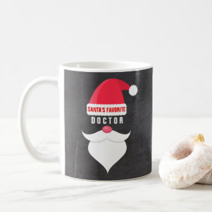 Mug Docteur préféré Custom de Père Noël de Noël 