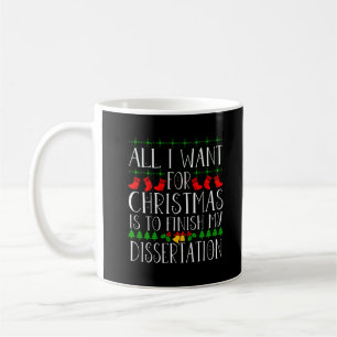 Mug Doctorat En études doctorales Drôle de cadeau de