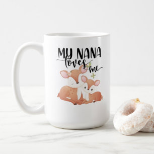 Mug Doe et Fawn My Nana m'aime