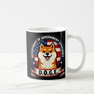 Mug Doge D.o.p.e. Ministère de l'Efficacité gouverneme