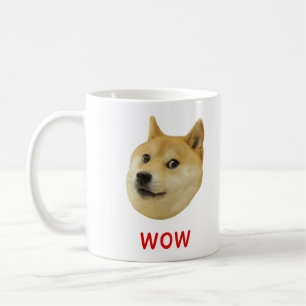 Mug Doge très wow beaucoup de chien un tel Shiba Shib
