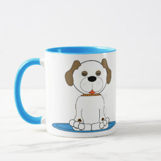 Mug Doggie waiting for owners to return home