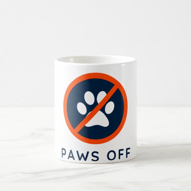 Mug DogGoneIt - Paws Off-11 oz (Centre)