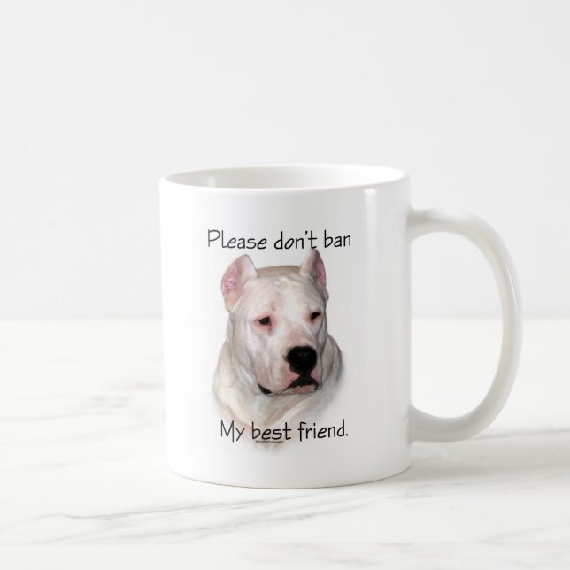 Mug Dogo Argentino Anti-BSL (Droite)