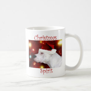 Mug Dogo Argentino Christmas Spirit