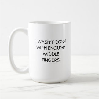 MUG DOIGTS MOYENS DE MUG-ENOUGH
