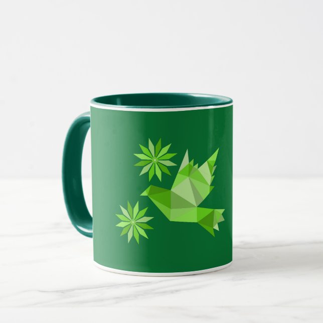MUG D'OISEAU CRÉATIF POUR LE PRÉSENT (Devant gauche)