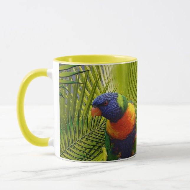 Mug d'oiseaux tropicaux (Gauche)