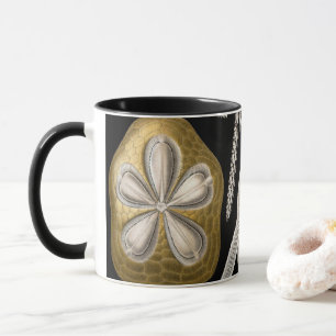 Mug Dollars de sable d'oursins de mer vintage par Erns
