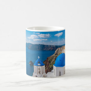 Mug Domes bleus de Santorin