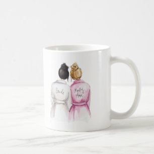 Mug Domestique d'honneur ? Domestique noire de blonde