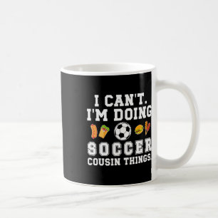 Mug Dominez Le Terrain Joueur De Football Action Drape