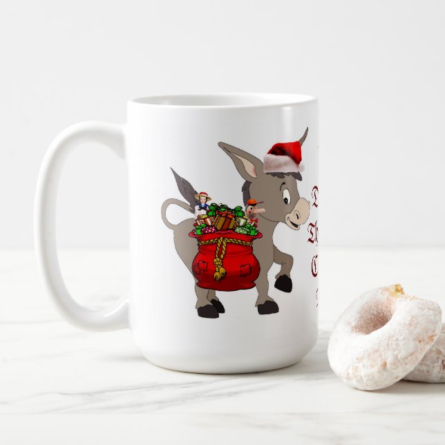 Mug Dominick L'Âne De Noël Italien (Avec donut)