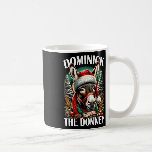 Mug Dominick L'âne Drôle Noël Italien Christ (Droite)