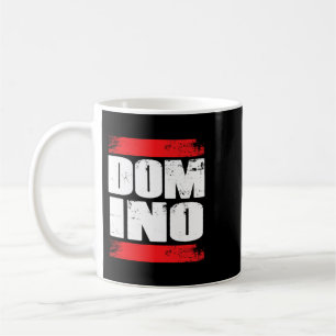 Mug Dominoes Domino Tiles Domino Effet Carte Jeu Tac