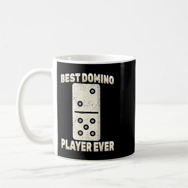 Mug dominos meilleur joueur de domino jamais tournoi (Gauche)