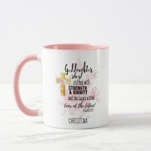 Mug Don Adolescent Godgirl Proverbe personnalisé