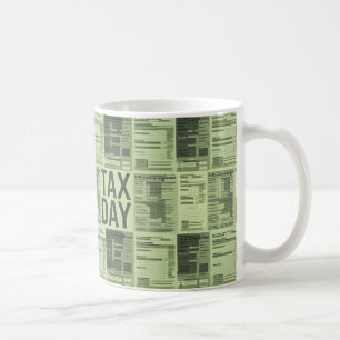 Mug Don d'allègement de jour fiscal humoristique