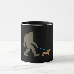Mug Don de chien Bigfoot Walking Dachshund